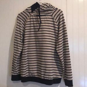 Striped hoodie